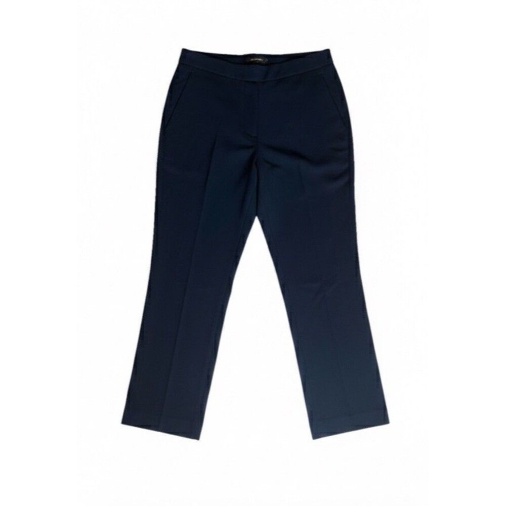 J. Crew 365 Easy Pants Pull On Elastic Waist Black Women's Size 6